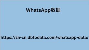 WhatsApp数据 